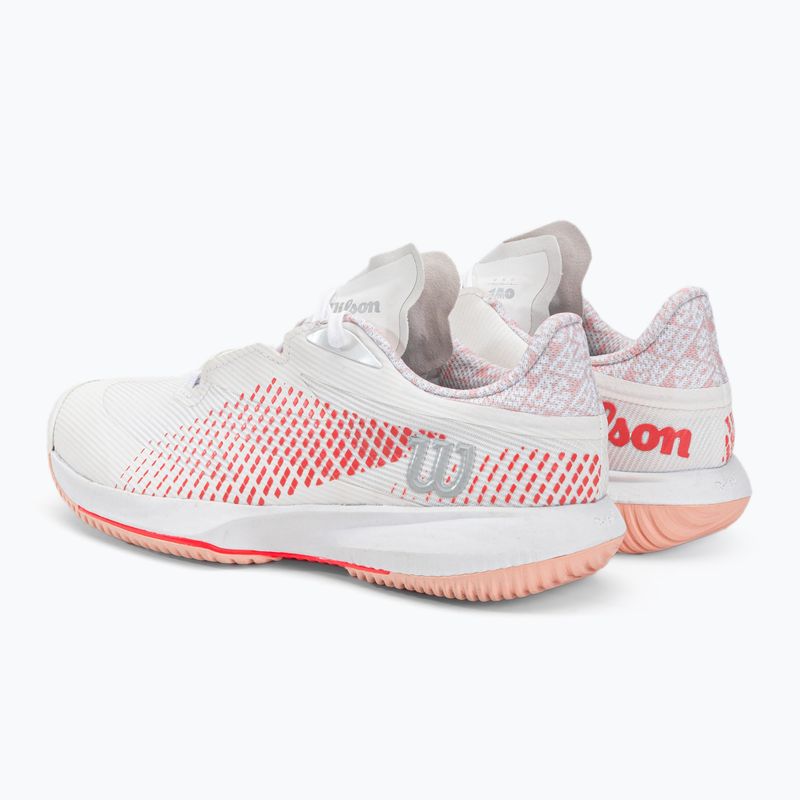 Кросівки для тенісу жіночі Wilson Kaos Swift 1.5 біло-червоні WRS331040 3