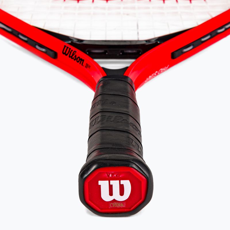 Ракетка тенісна дитяча Wilson Pro Staff Precision 19 червоно-чорна WR118210H 3