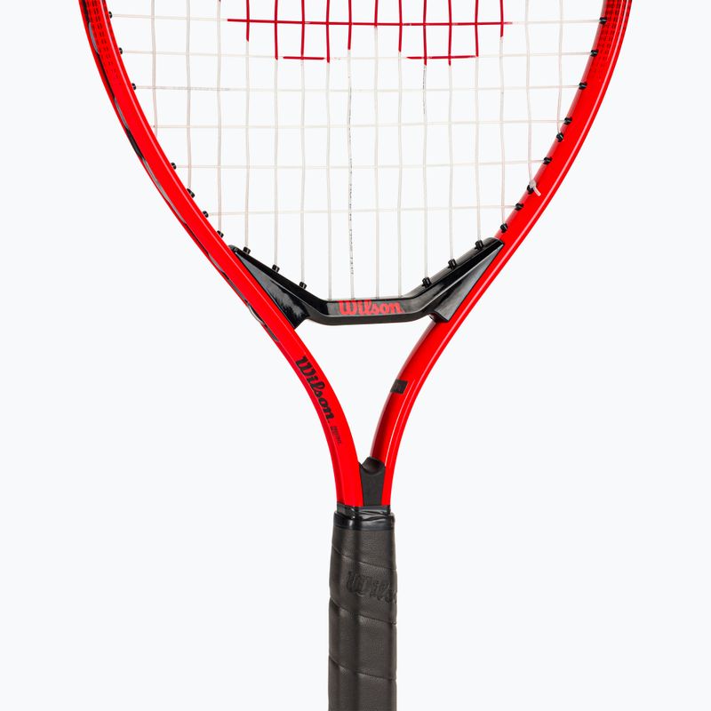 Ракетка тенісна дитяча Wilson Pro Staff Precision 21 червоно-чорна WR118110H 4