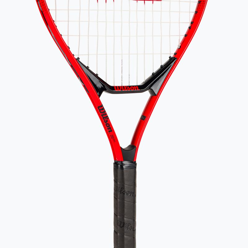 Ракетка тенісна дитяча Wilson Pro Staff Precision 23 червоно-чорна WR118010H 4