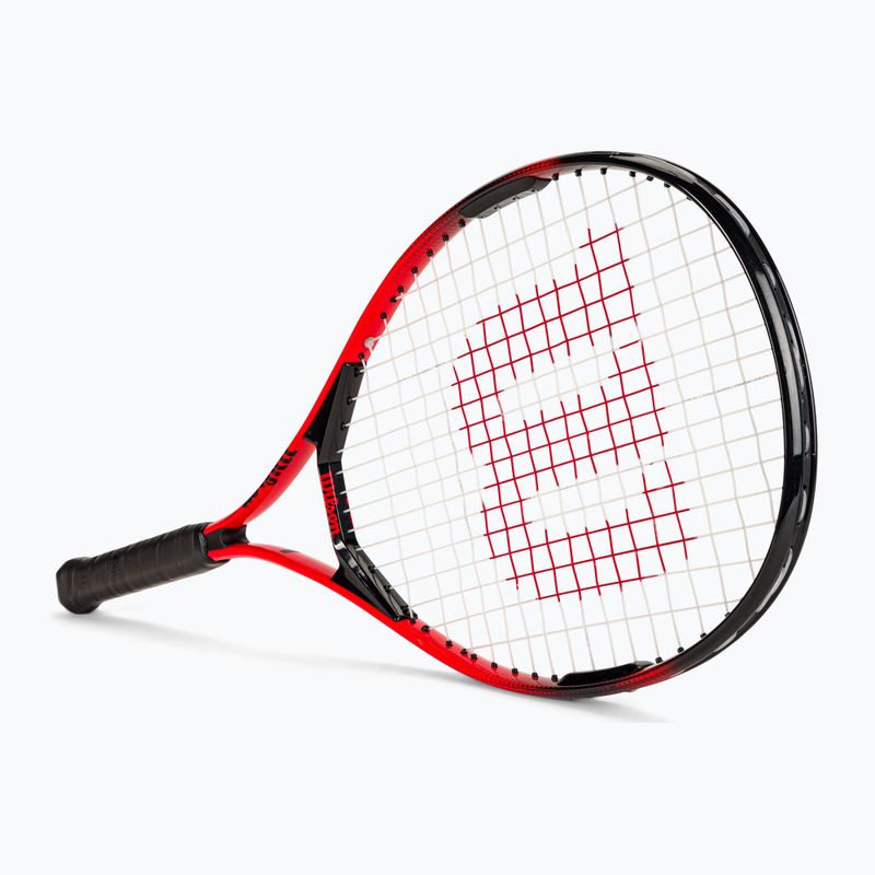 Ракетка тенісна дитяча Wilson Pro Staff Precision 25 червоно-чорна WR117910H 2