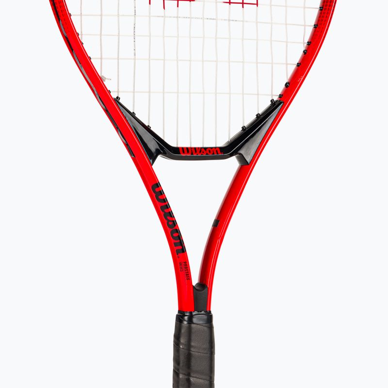 Ракетка тенісна дитяча Wilson Pro Staff Precision 25 червоно-чорна WR117910H 4