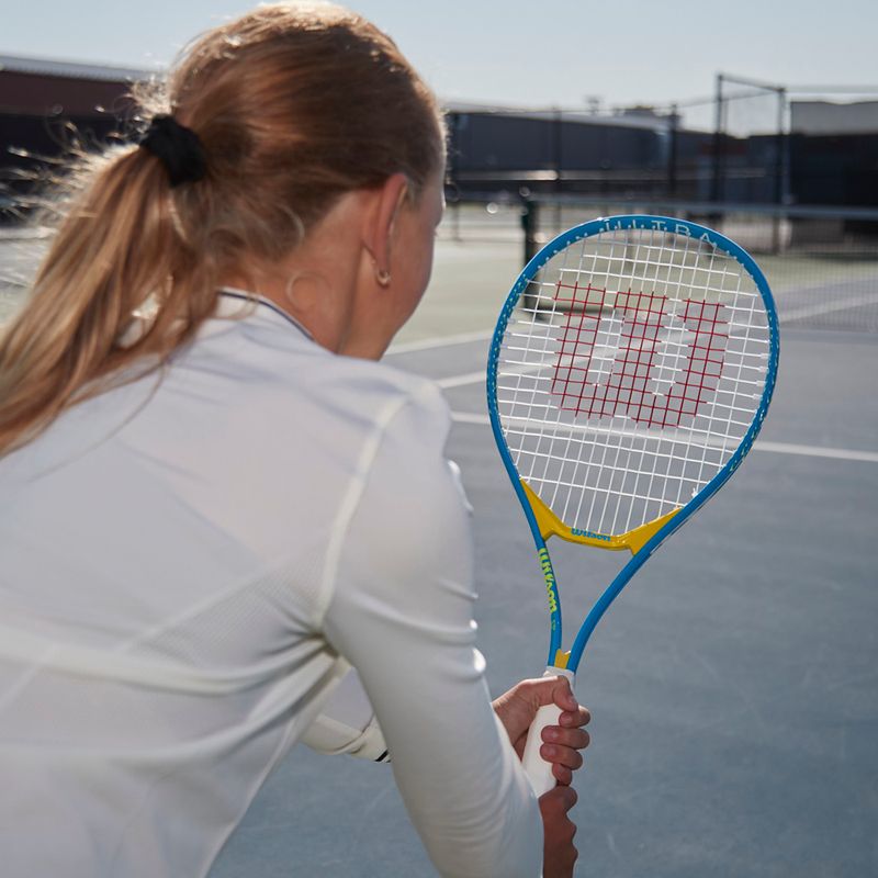 Ракетка тенісна дитяча Wilson Ultra Power 21 блакитна WR118910H 21