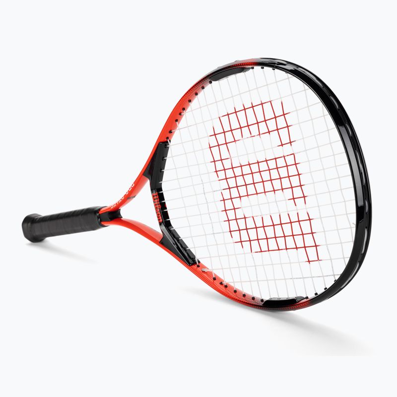 Ракетка тенісна дитяча Wilson Pro Staff Precision 26 червоно-чорна WR133610H 2