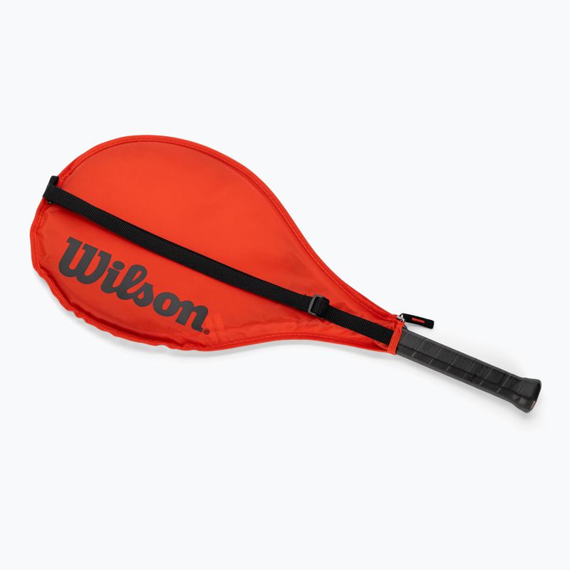 Ракетка тенісна дитяча Wilson Pro Staff Precision 26 червоно-чорна WR133610H 6