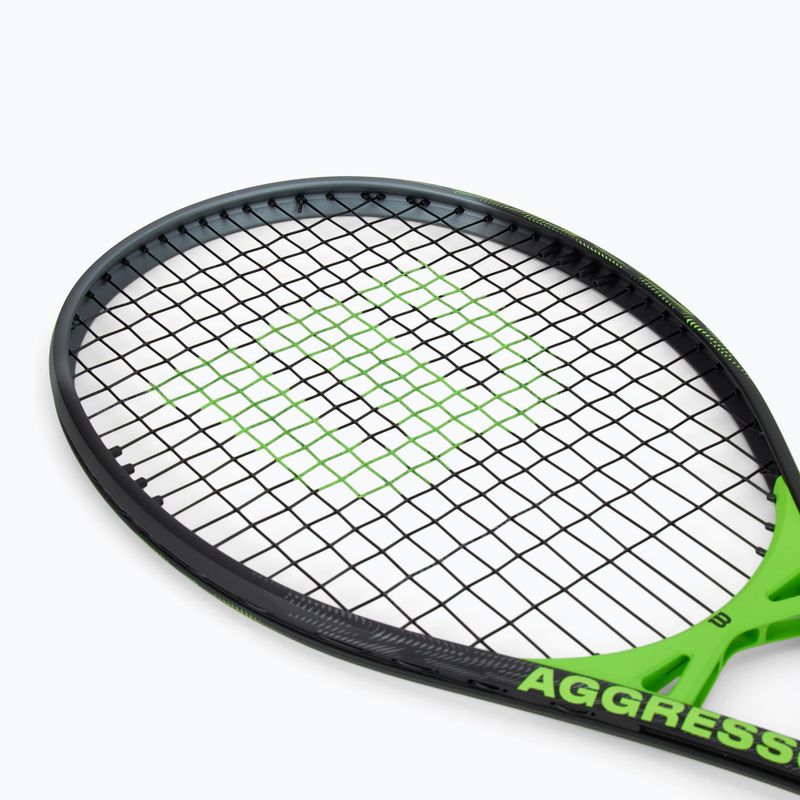 Ракетка тенісна Wilson Aggressor black/ green 5