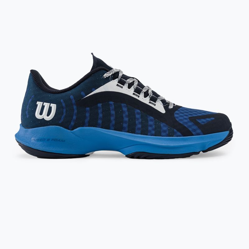 Кросівки для паделю чоловічі Wilson Hurakn Pro navy blaze/deja vu blue/french blue 2