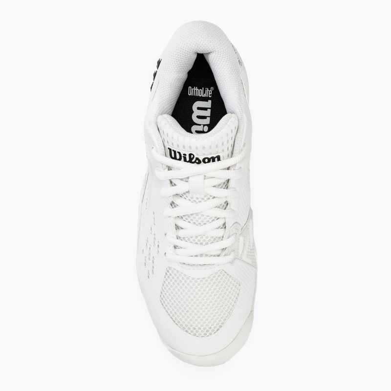 Кросівкі тенісні жіночі Wilson Rush Pro Ace white/white/black 5