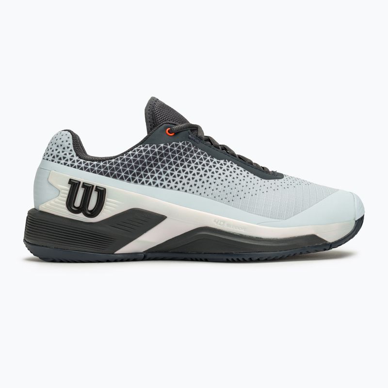 Кросівкі тенісні чоловічі Wilson Rush Pro 4.0 Shift Clay ballad blue/ebony/orange tiger 2