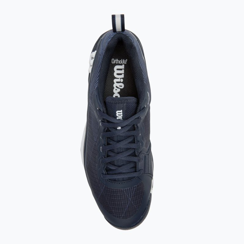 Кросівкі тенісні чоловічі Wilson Rush Pro 4.5 Clay navy/blue 5