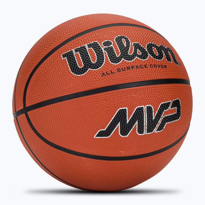 М'яч баскетбольний Wilson MVP brown розмір 7 2
