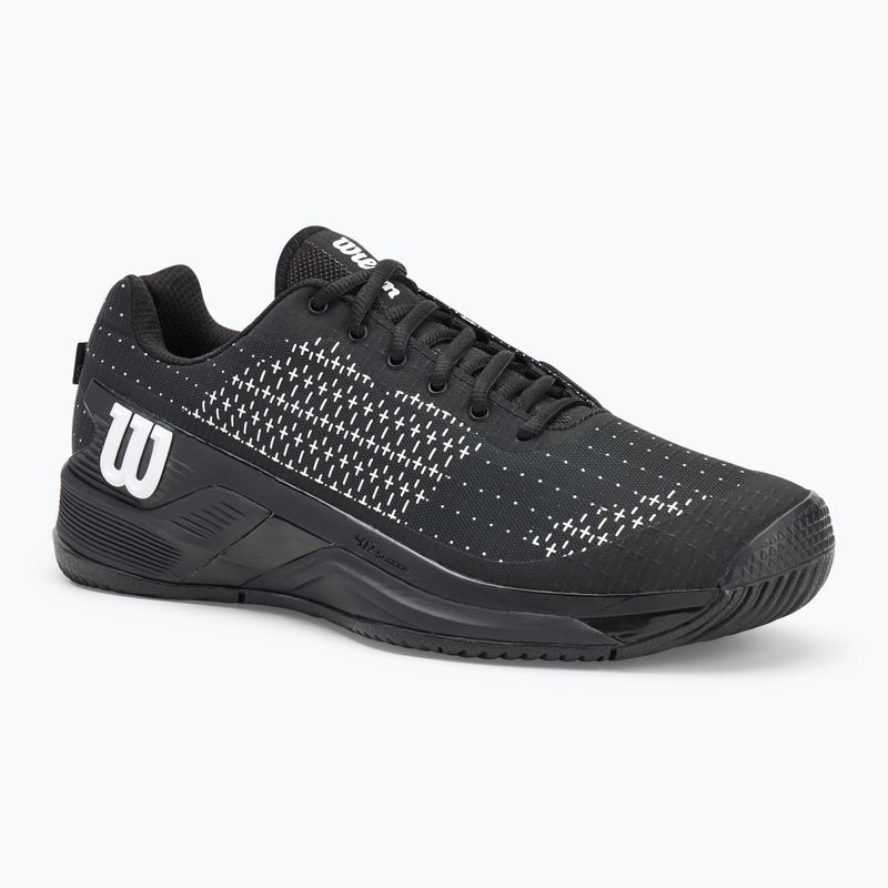 Чоловічі тенісні туфлі Wilson Rush Pro Extra Duty чорні / чорні / білі
