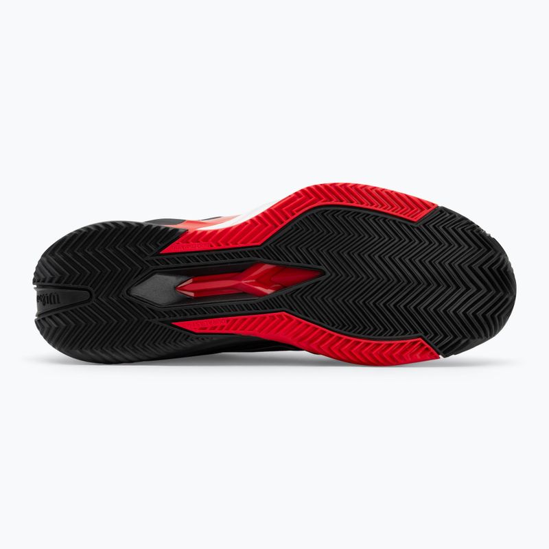 Чоловічі тенісні туфлі Wilson Rush Pro 4.5 Clay чорні/інфрачервоні/білі 5