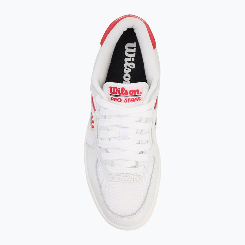 Взуття Wilson Pro Staff 87 Mesh біле/біле/інфрачервоне 5