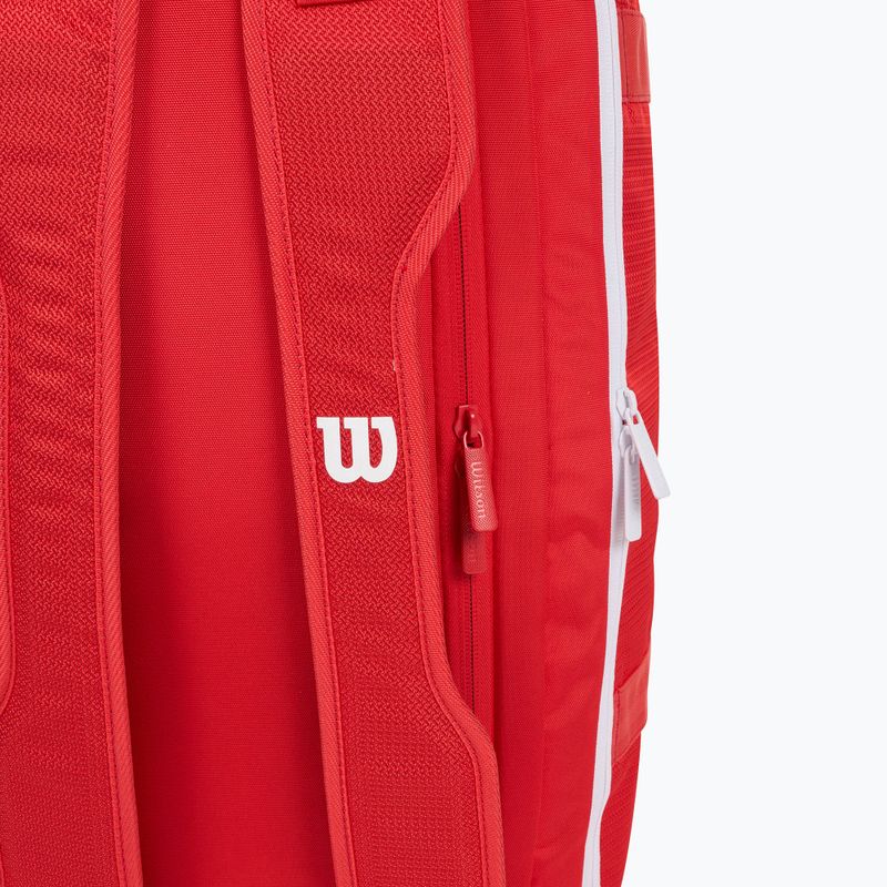 Сумка тенісна Wilson Super Tour Red Coaches Duffel red 5