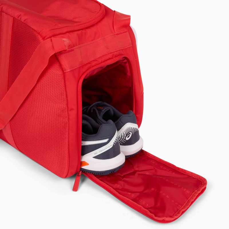 Сумка тенісна Wilson Super Tour Red Coaches Duffel red 7