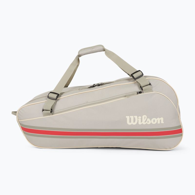 Сумка тенісна Wilson Team 6PK oatmilk