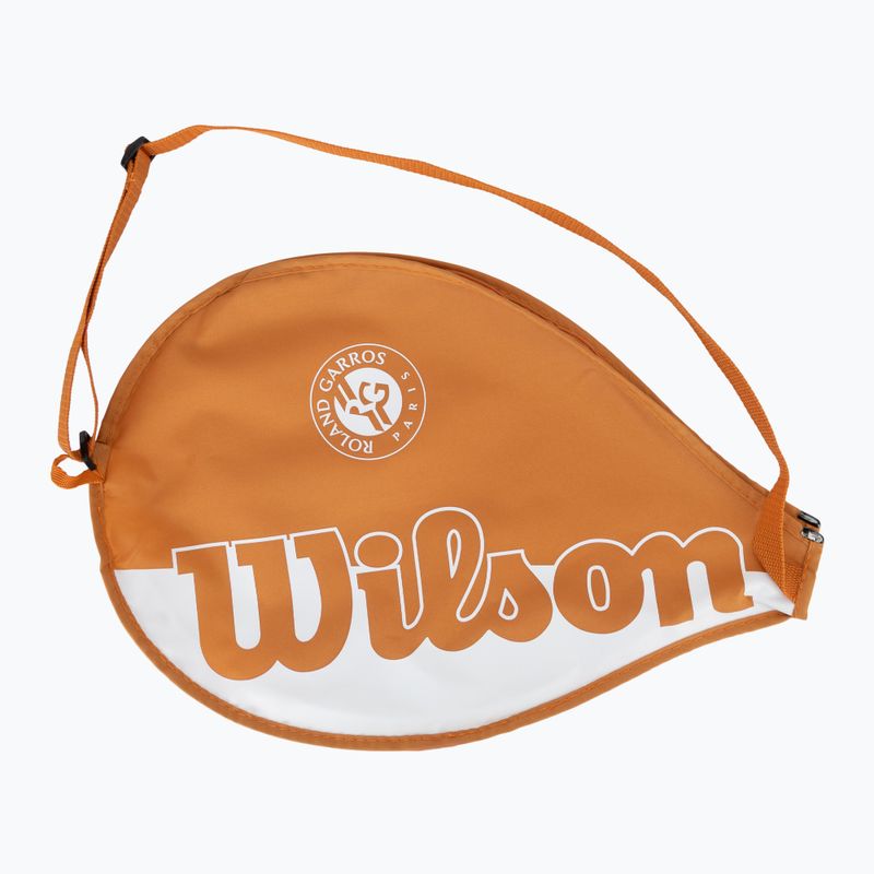 Ракетка тенісна дитяча Wilson Roland Garros Elite Jr 21 navy/orange 6