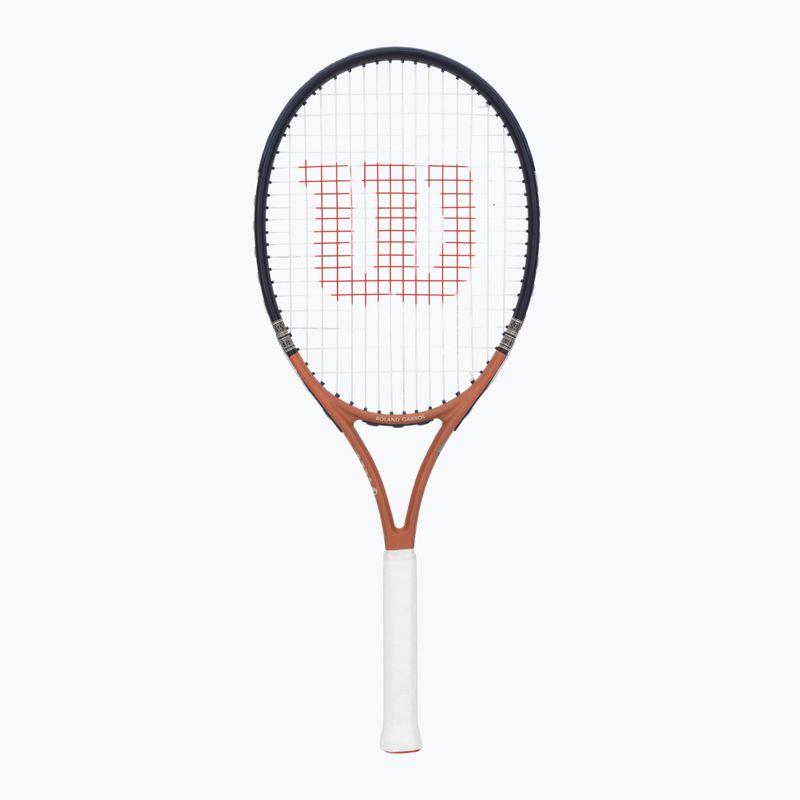 Ракетка тенісна дитяча Wilson Roland Garros Elite Comp Jr 26 navy/orange