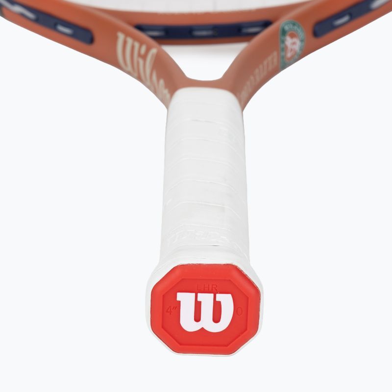 Ракетка тенісна дитяча Wilson Roland Garros Elite Comp Jr 26 navy/orange 3
