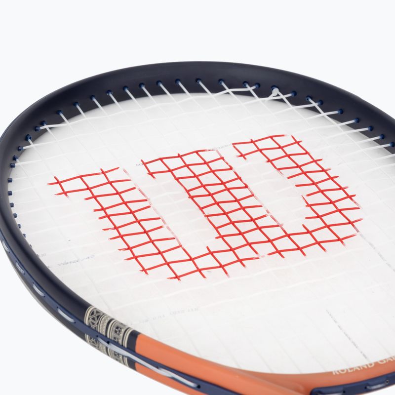 Ракетка тенісна дитяча Wilson Roland Garros Elite Comp Jr 26 navy/orange 5