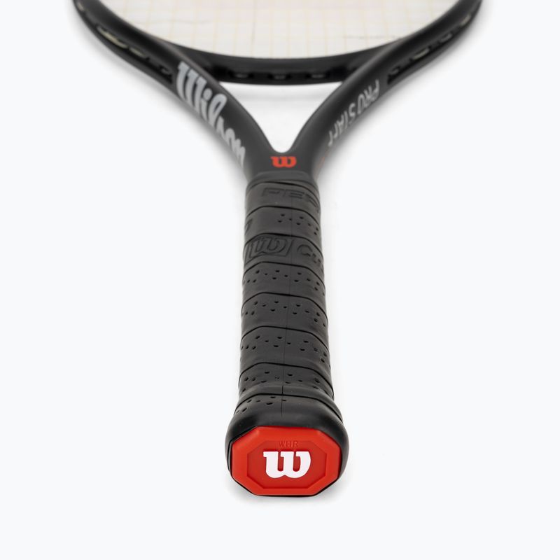 Ракетка тенісна дитяча Wilson Pro Staff Precision NXT Jr 26 black/red 3