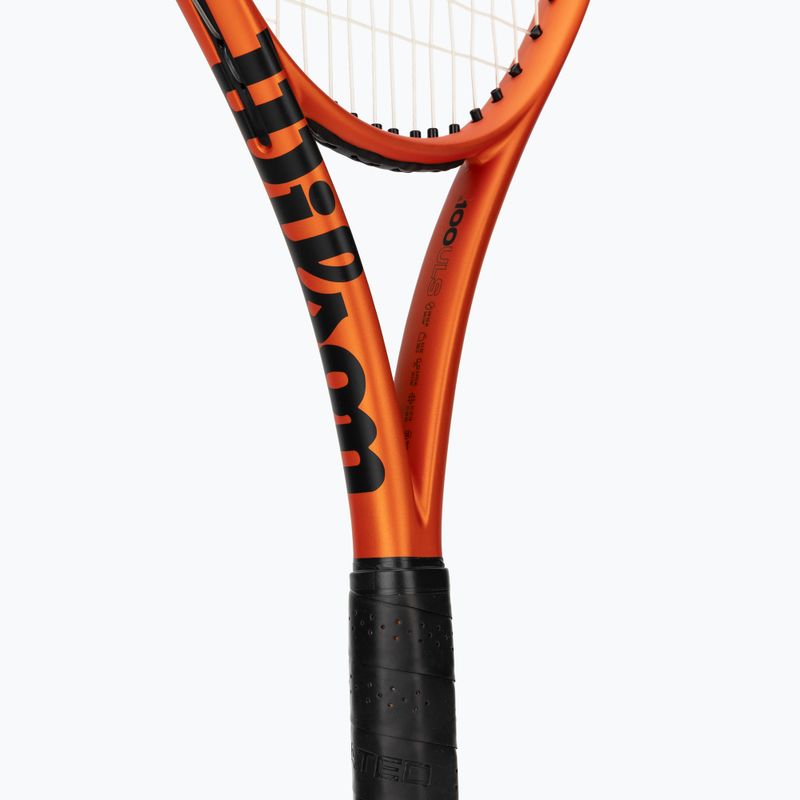 Ракетка тенісна Wilson Burn 100ULS V6 orange 4