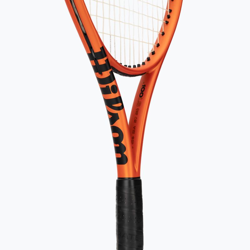 Ракетка тенісна Wilson Burn 100LS V6 orange 4