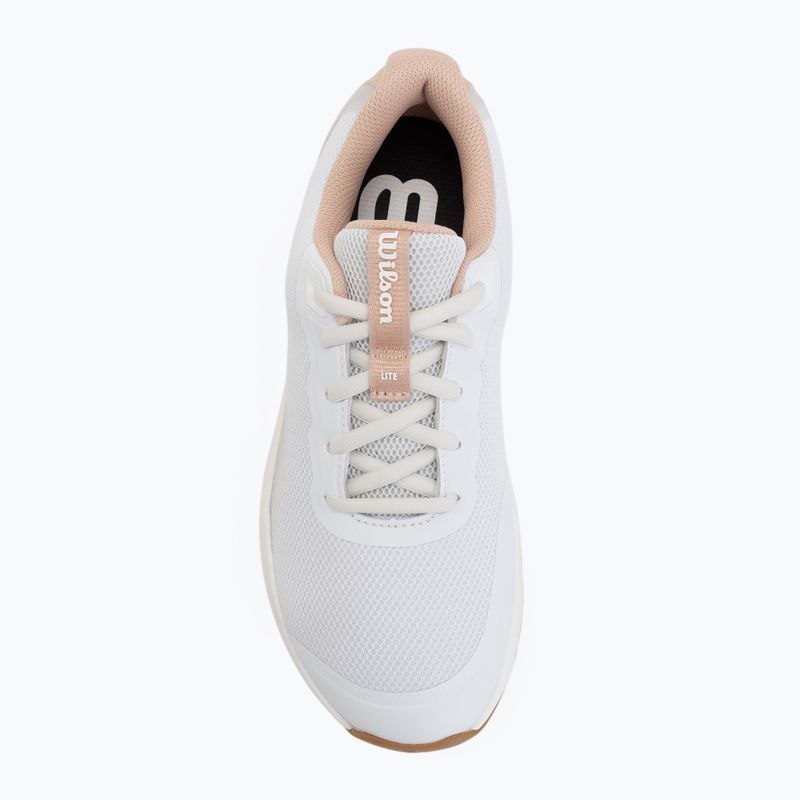Кросівки тенісні жіночі Wilson Intrigue Lite white/cameo rose/gum 5