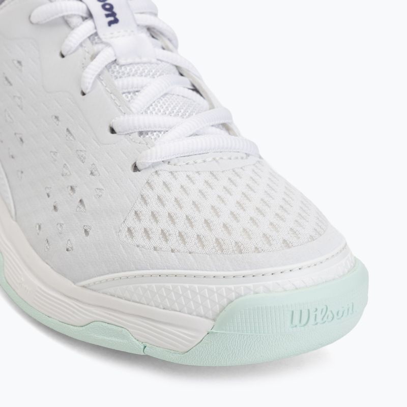 Кросівки тенісні дитячі Wilson Rush Pro Ace L Jr white/bay/skip blue 7