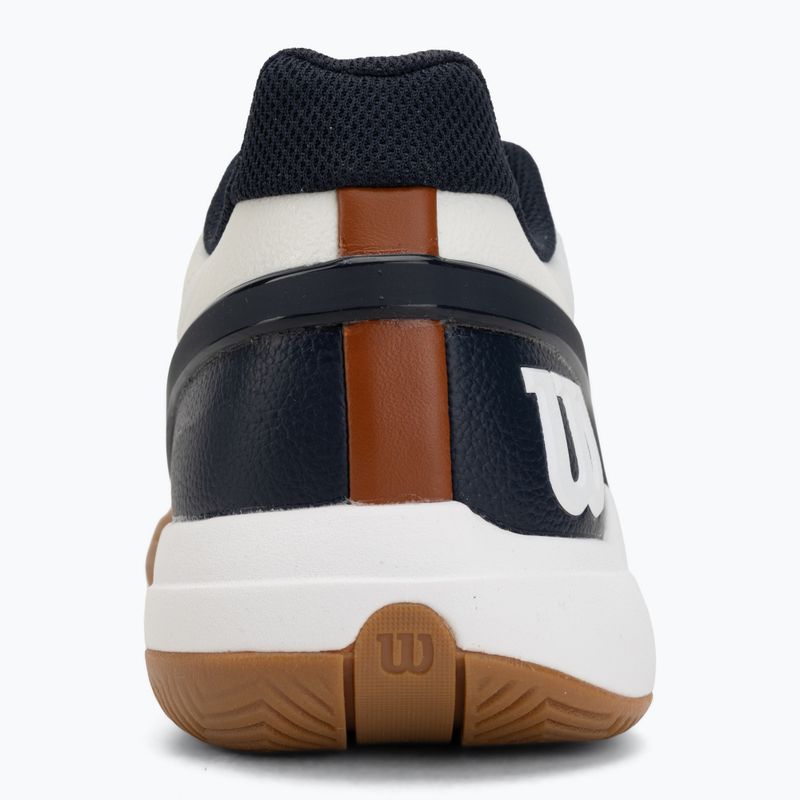 Кросівки тенісні чоловічі Wilson Rush Pro 5 white/navy blazer/gum 6