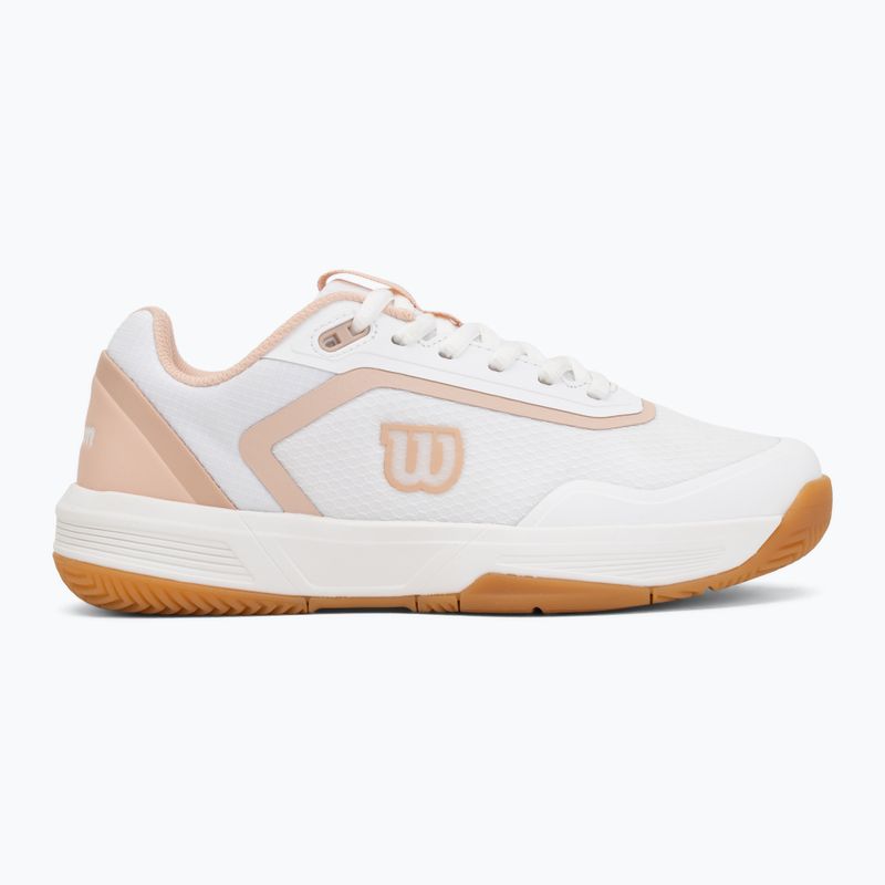Кросівки тенісні жіночі Wilson Courtglide white/cameo rose/gum 2
