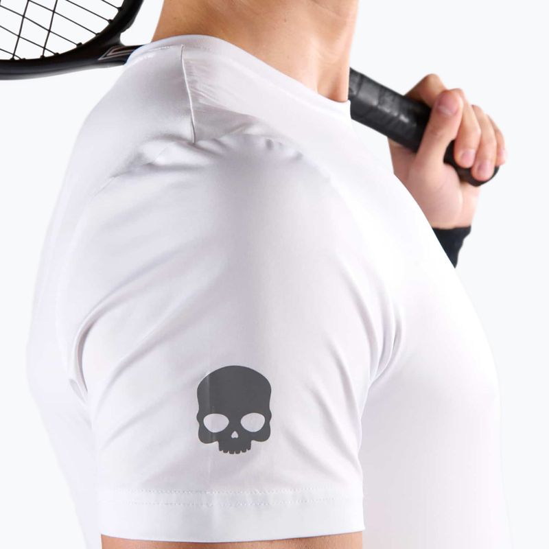 Футболка тенісна чоловіча HYDROGEN Basic Tech Tee white 4