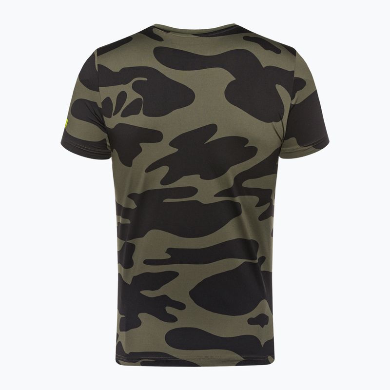 Футболка тенісна чоловіча HYDROGEN Camo Tech зелена T00514397 5