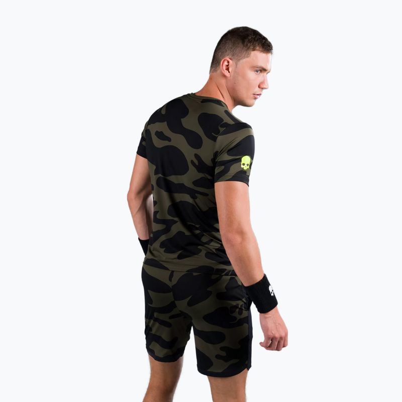 Футболка тенісна чоловіча HYDROGEN Camo Tech зелена T00514397 2