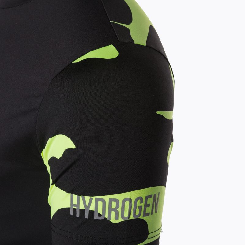 Футболка тенісна чоловіча HYDROGEN Camo Tech чорна T00514G03 6