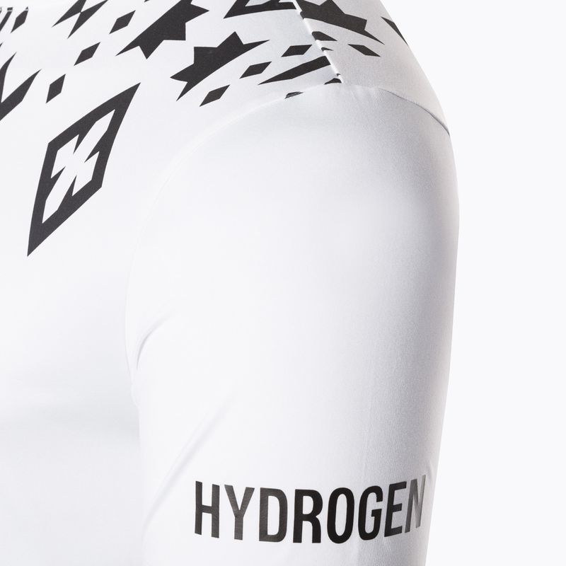 Футболка тенісна чоловіча HYDROGEN Tribal Tech біла T00530001 7