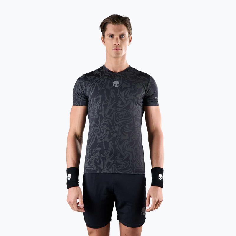 Футболка тенісна чоловіча HYDROGEN Chrome Tech Tee grey