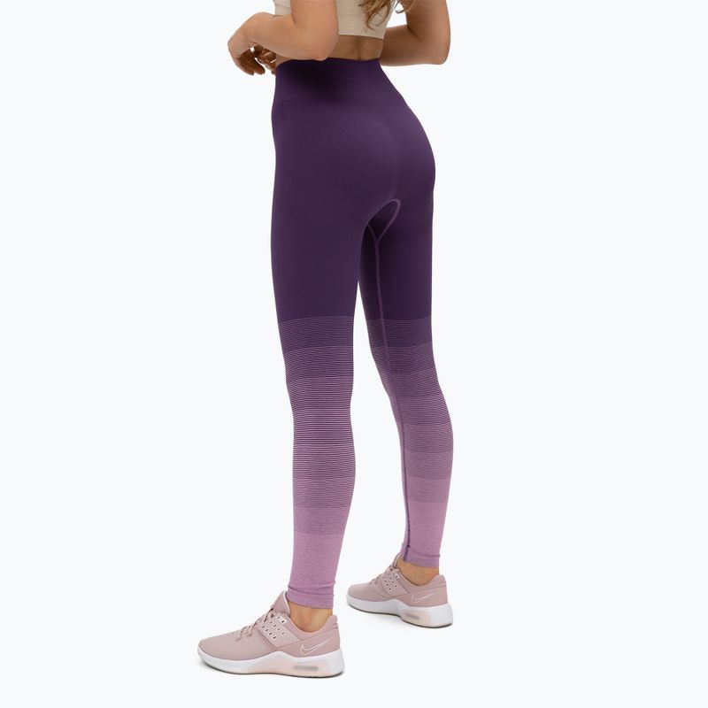 Легінси жіночі Gym Glamour Ombre фіолетові 282 3