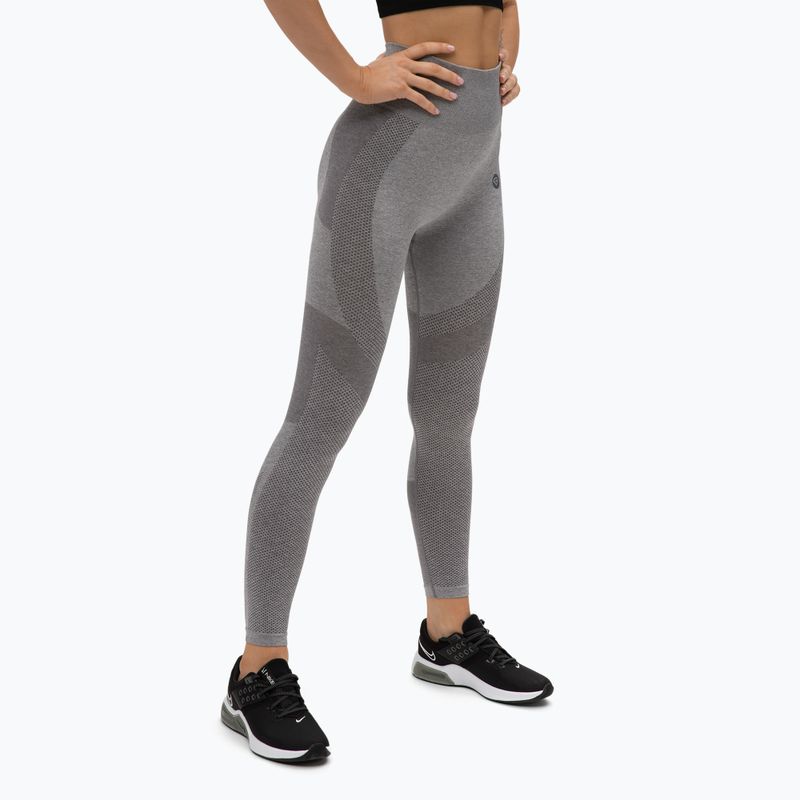 Легінси тренувальні жіночі Gym Glamour Light Grey Fusion 331