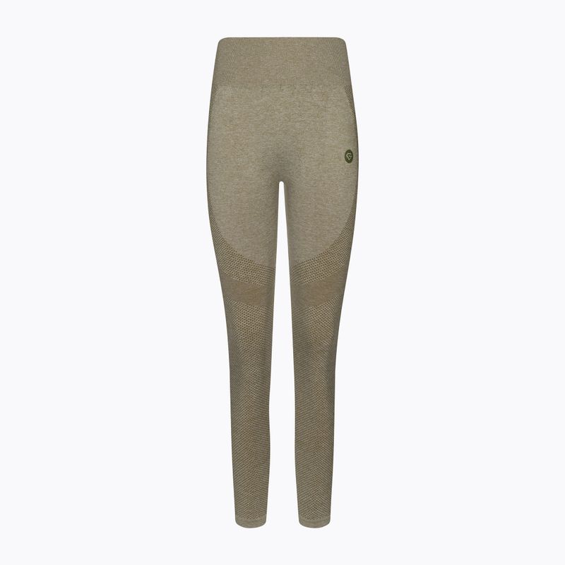 Легінси тренувальні жіночі Gym Glamour Khaki Fusion 333 6