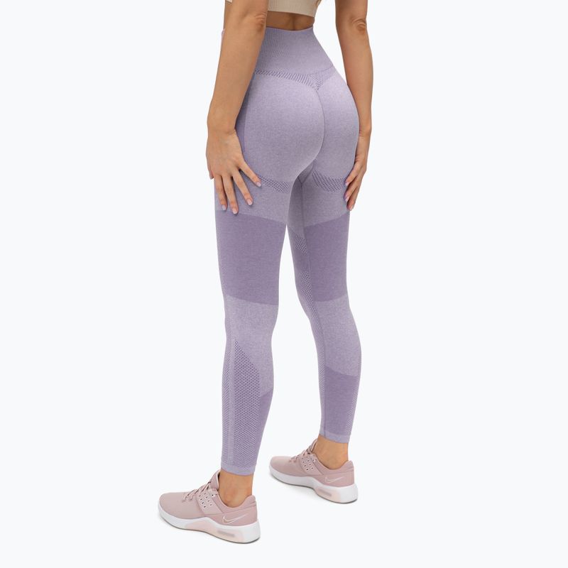 Легінси тренувальні жіночі Gym Glamour Lavender Fusion 335 3