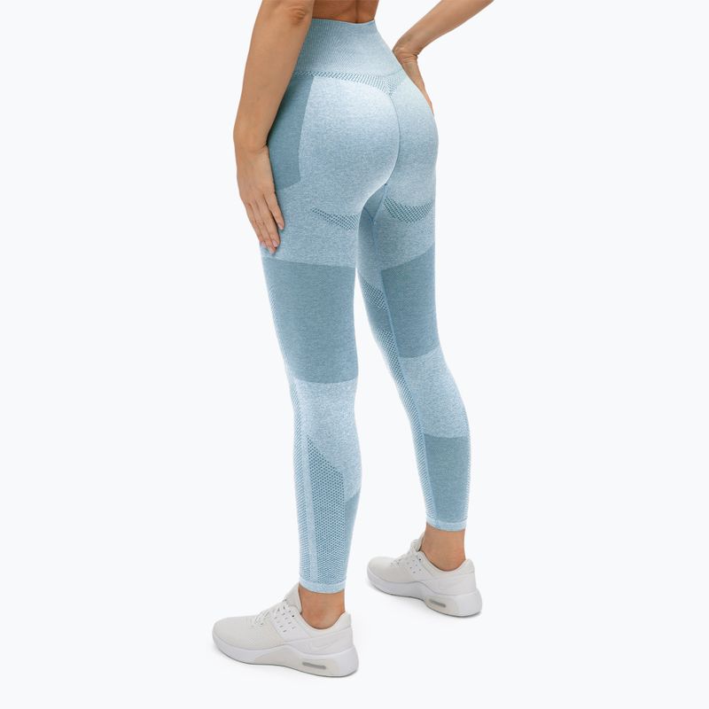 Легінси тренувальні жіночі Gym Glamour Blue Fusion 336 3