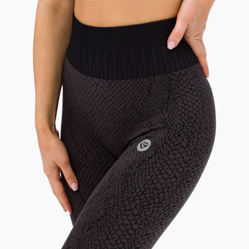Легінси жіночі Gym Glamour Snake сірі 365 4