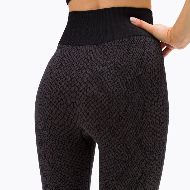 Легінси жіночі Gym Glamour Snake сірі 365 5