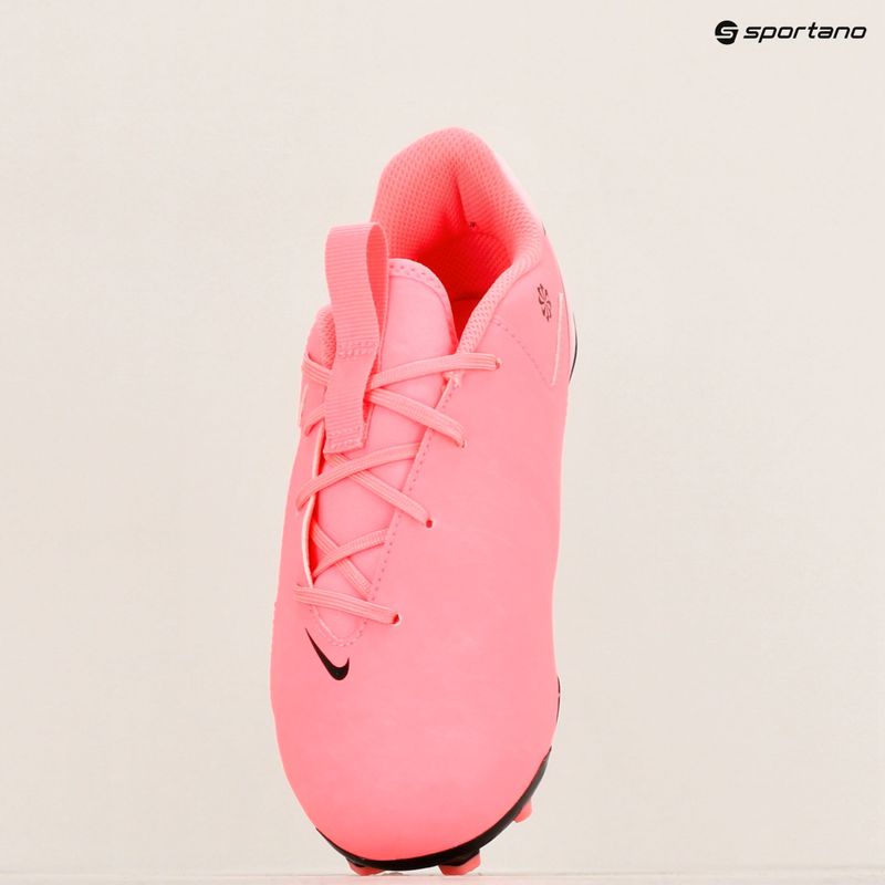 Кросівки футбольні дитячі Nike Phantom GX II Academy FG/MG Junior sunset pulse/black 9