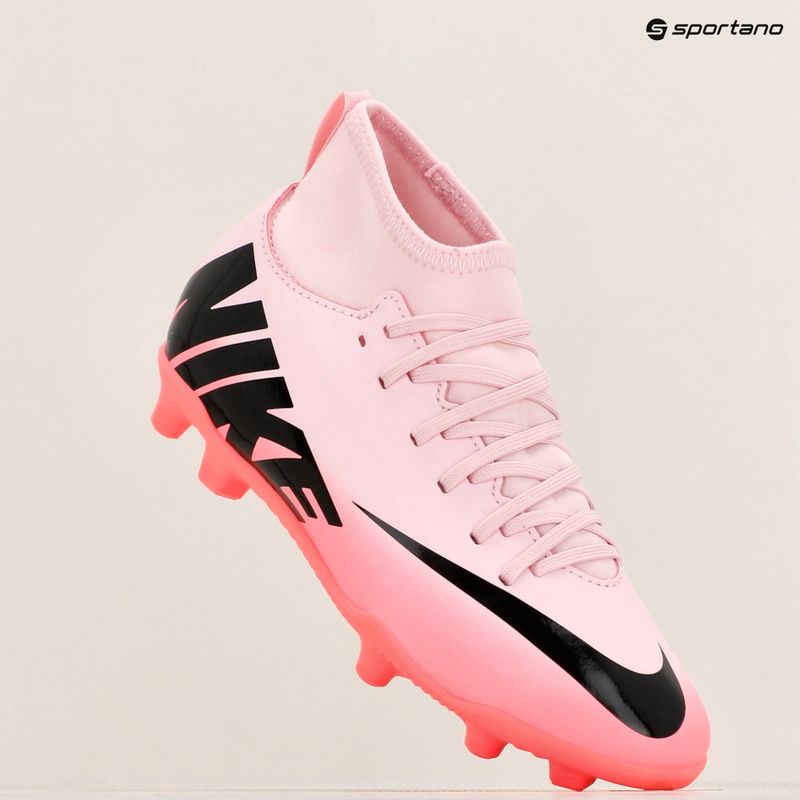 Кросівки футбольні дитячі Nike Mercurial САПerfly 9 Club FG/MG Junior pink foam/black 9