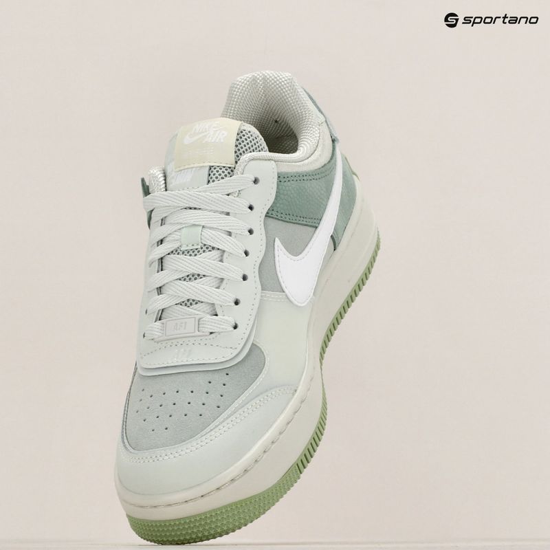 Кросівки жіночі Nike Air Force 1 Shadow spruce aura/pistachio frost/silver pine/white 9