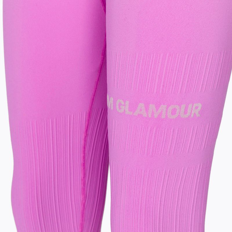 Легінси тренувальні жіночі Gym Glamour Push Up Pink 368 8