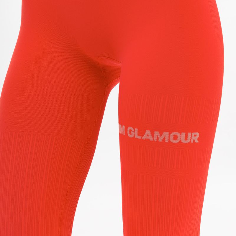 Легінси тренувальні жіночі Gym Glamour Push Up Coral 369 5